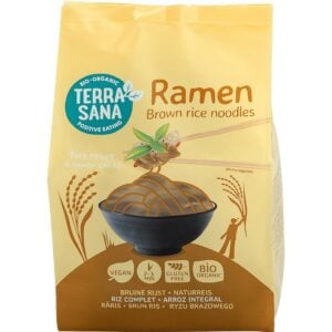 Taitei din orez brun fara gluten, eco - Terrasana