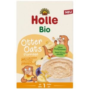 Terci de ovaz cu mere banane si prune pentru copii 1 an, eco - Holle