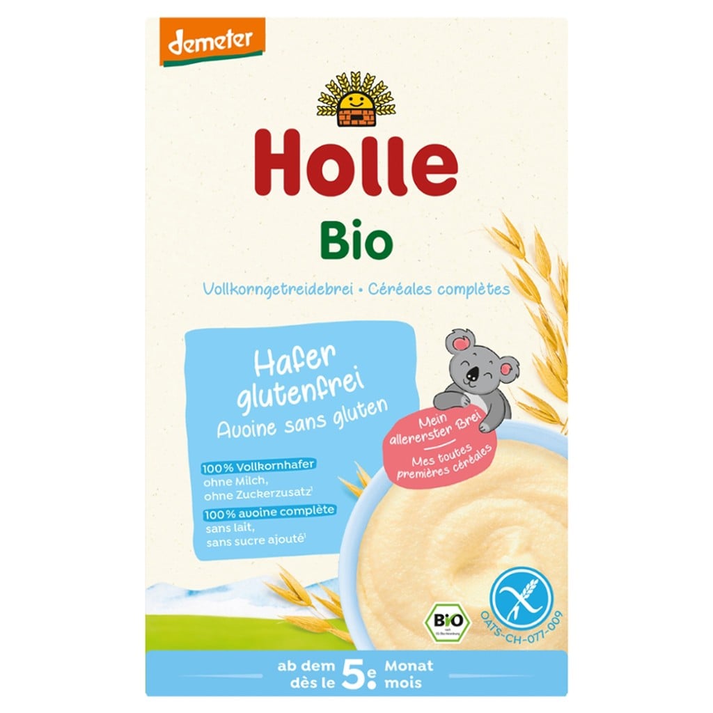 Terci din ovaz fara gluten pentru copii 5 luni, eco - Holle