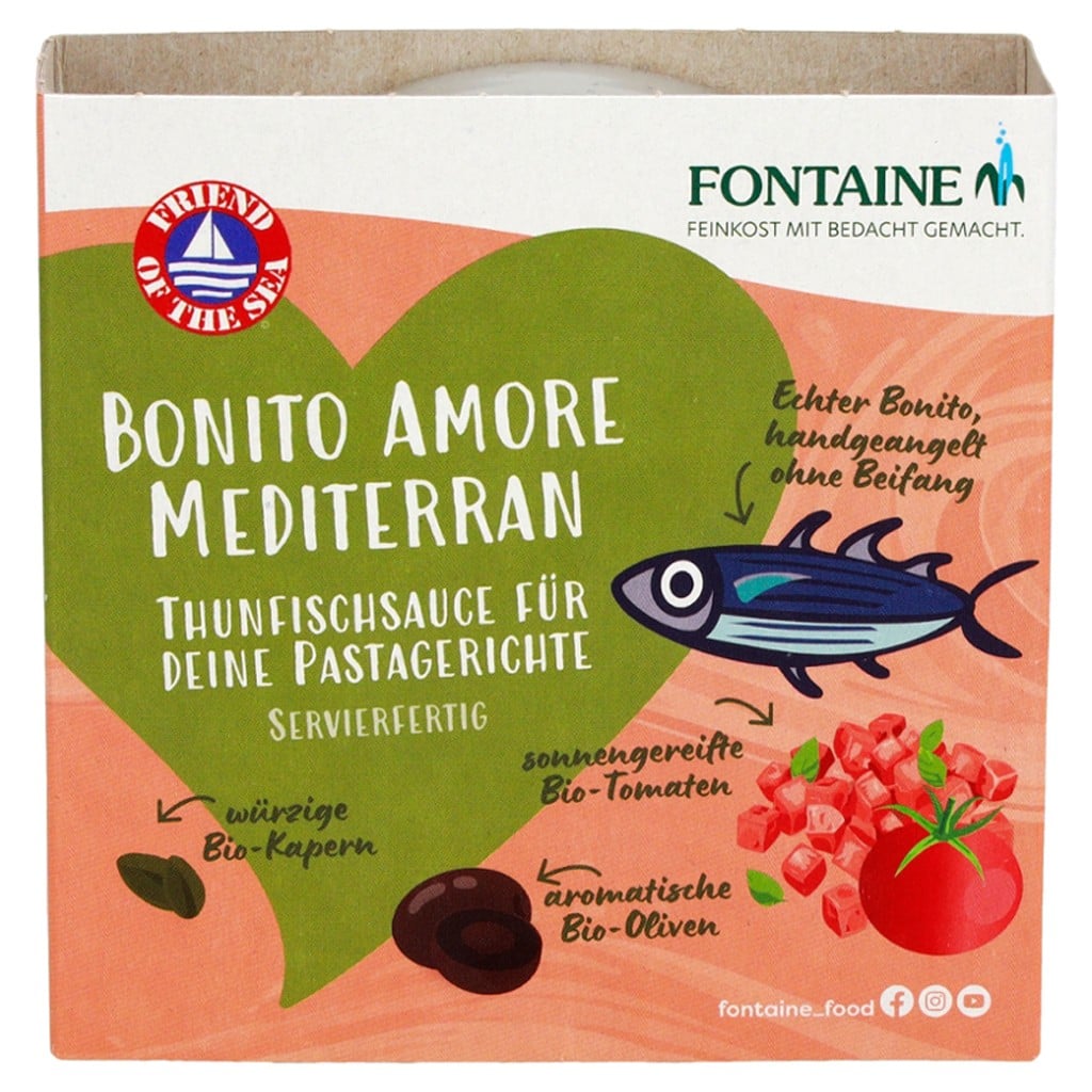 Ton pentru paste cu masline capere si rosii - Fontaine