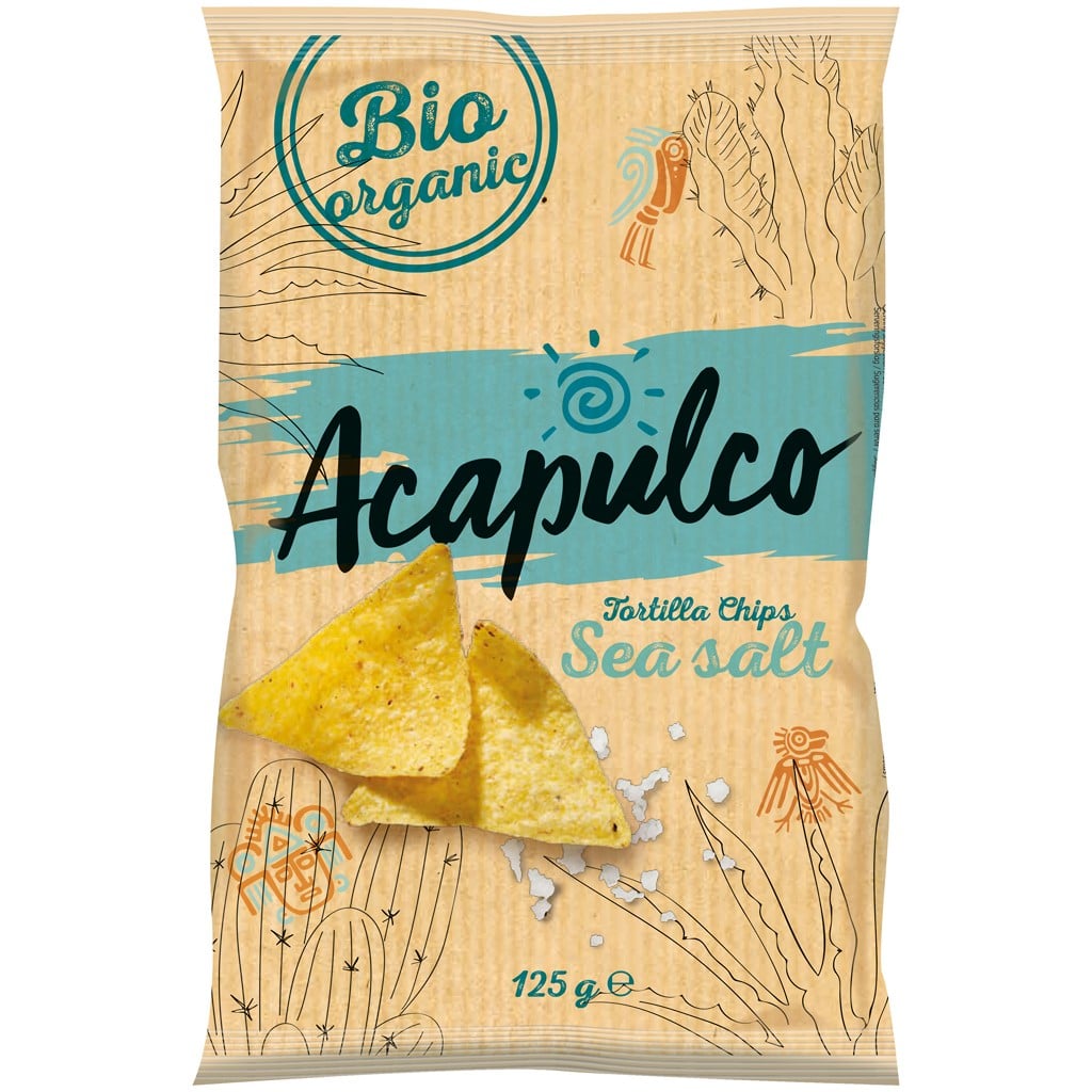 Tortilla chips natur, eco - Acapulco