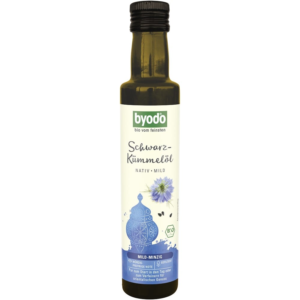 Ulei de chimen negru virgin, eco - Byodo