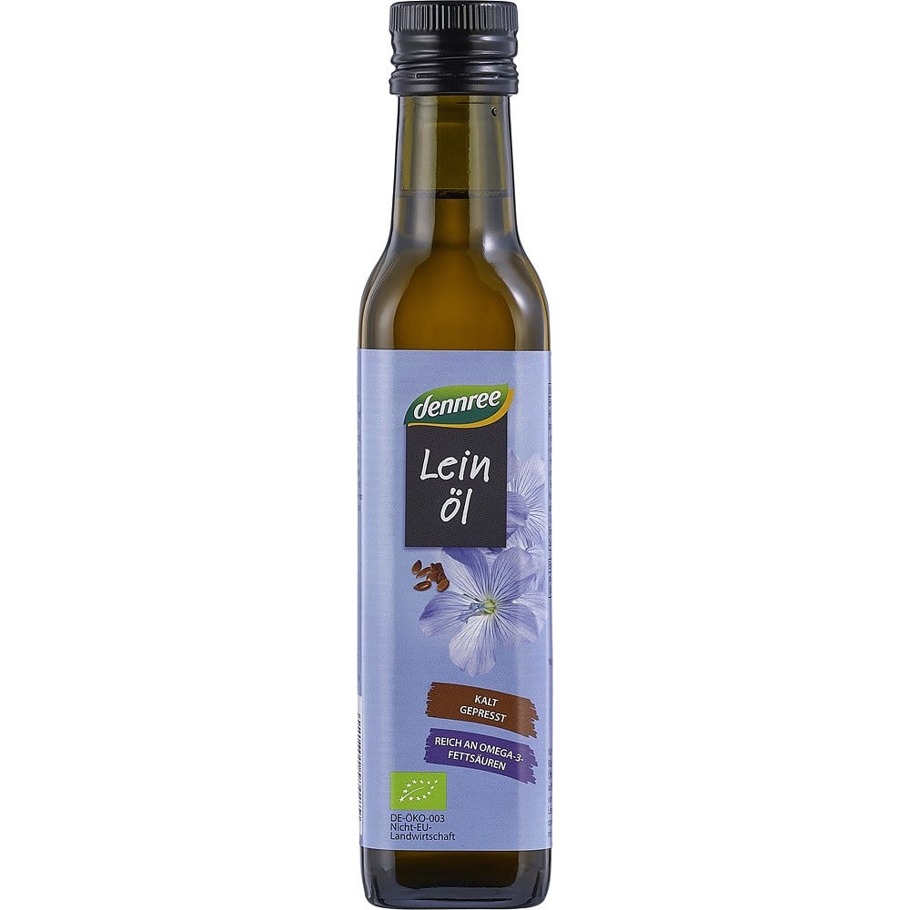 Ulei de in virgin presat la rece, eco - Dennree