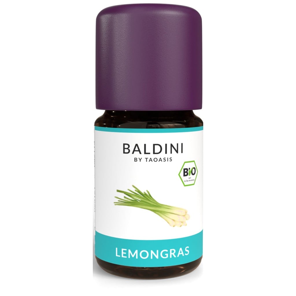 Ulei esential de lemongrass alimentar, eco - Baldini