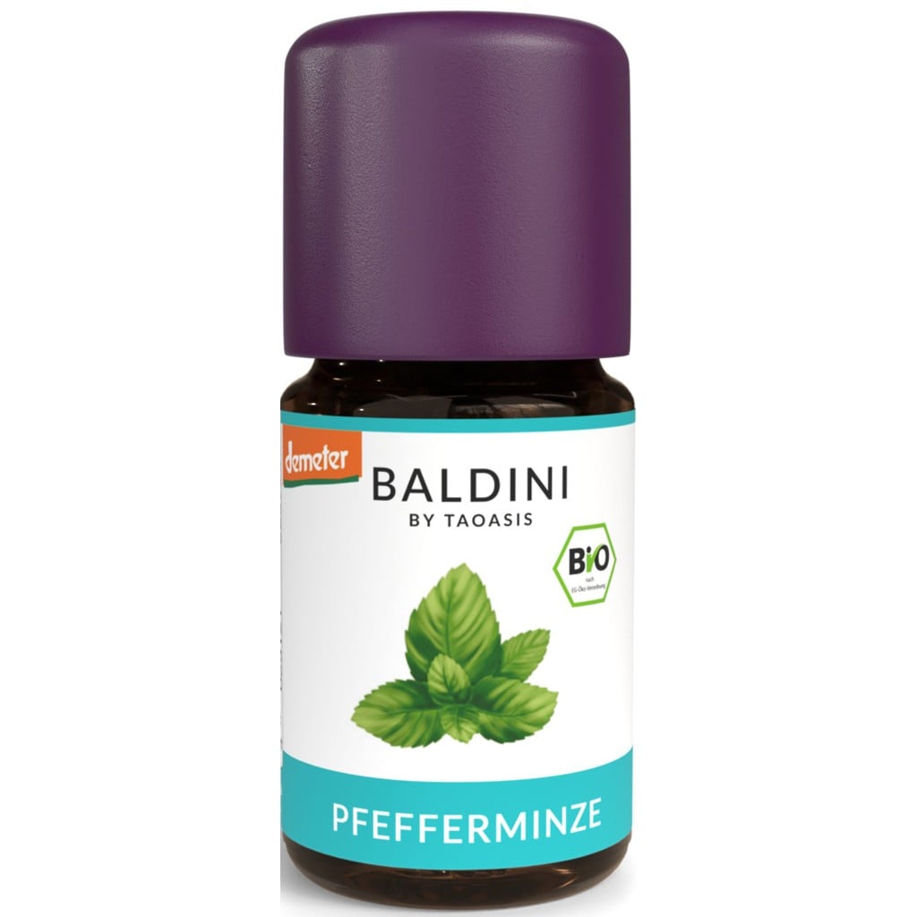 Ulei esential de menta piperata alimentar, eco - Baldini