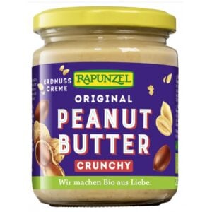Unt de arahide crocant vegan, eco - Rapunzel