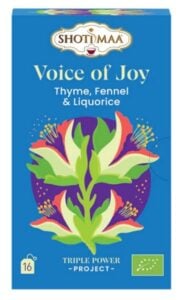 Ceai project - voice of joy - chimen, fenicul si lemn dulce bio 16dz x 2g 32g Shotimaa