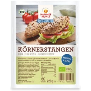 Chifle cu seminte de in si floarea soarelui fara gluten, eco - Hammermuhle