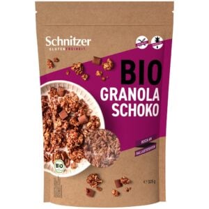 Granola cu ciocolata fara gluten, eco - Schnitzer