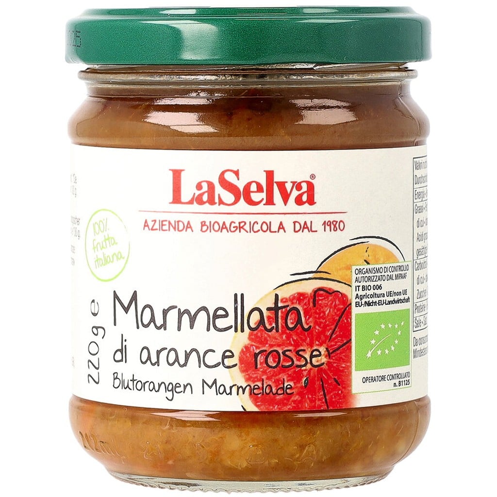 Marmelada de portocale rosii, eco - LaSelva