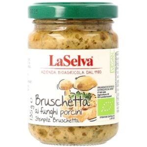 Pasta vegana cu hribi pentru bruschete, eco - LaSelva