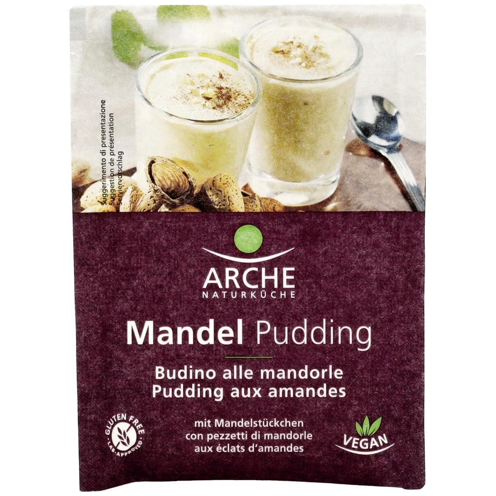 Pudra de budinca de migdale fara gluten, eco - Arche