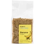 Crackers cu banana ovaz si secara 8 felii, eco - KarisCrackers