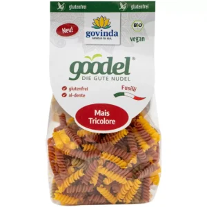 Fusilli tricolore din porumb fara gluten, eco - Govinda