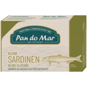Sardine mici in ulei bio de masline extravirgin - Pan do Mar