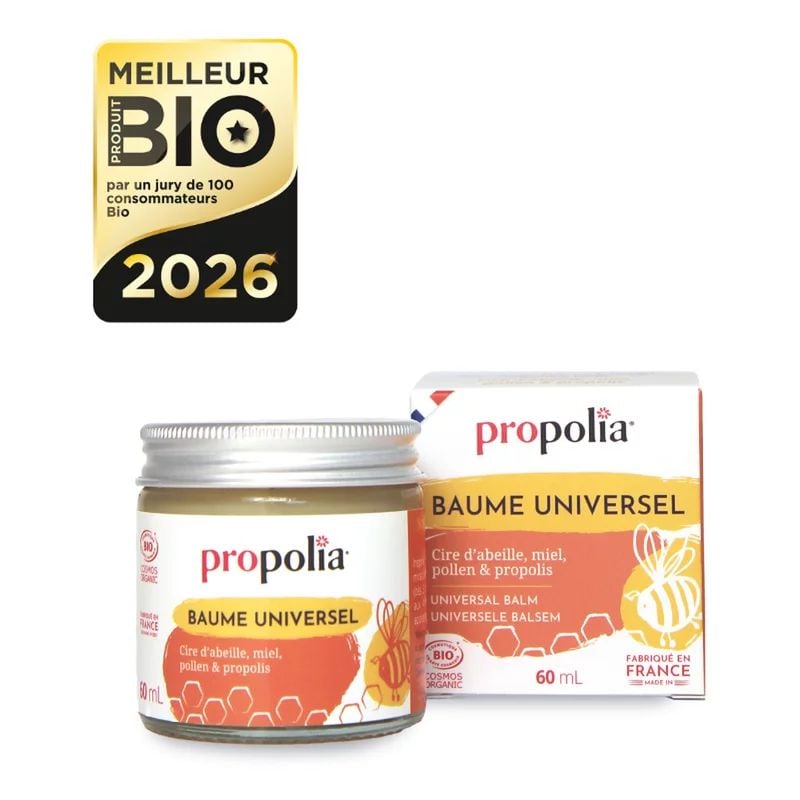 Balsam universal cu ceara de albine, miere, polen si propolis ecologic 60ml Propolia