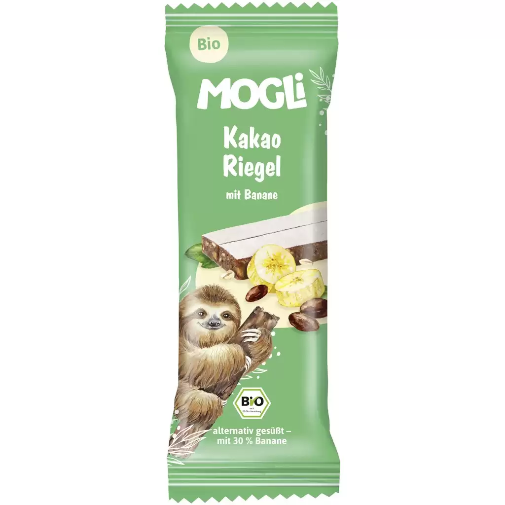 Baton cu banane si cacao, eco - Mogli