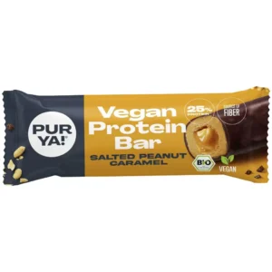 Baton proteic vegan cu caramel sarat fara gluten, eco - Purya