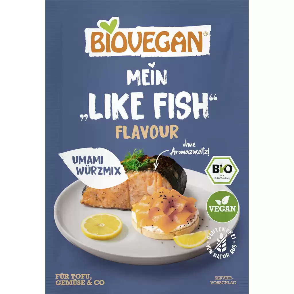 Condiment vegan cu aroma de peste nativ fara gluten, eco - Biovegan