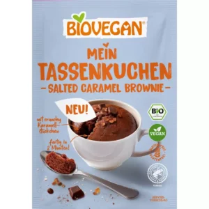 Mix pentru brownies cu caramel sarat la cana fara gluten, eco - Biovegan
