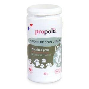 Pudra cu propolis si coada calului pentru pielea animalelor 30g Propolia