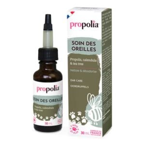 Solutie auriculara pentru animale cu propolis, galbenele si tea tree 30ml Propolia