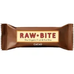 Baton din fructe si nuci cu cacao fara zahar adaugat, eco - Raw Bite