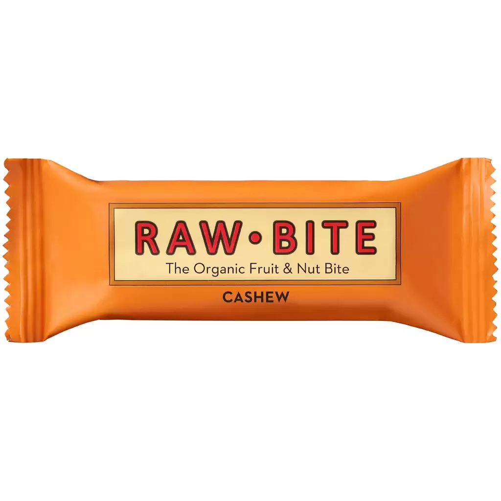 Baton din fructe si nuci cu caju fara zahar adaugat, eco - Raw Bite