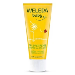 Crema de ingrijire cu galbenele bio pentru bebelusi - Weleda