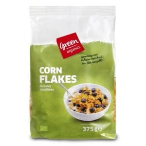 Fulgi de porumb bio 375g Green Organics