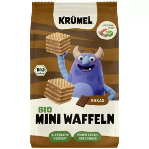 Mini napolitane cu cacao pentru copii 3 ani, eco - Kruemel