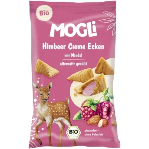Mini pernute crocante umplute cu crema de zmeura fara gluten, eco - Mogli