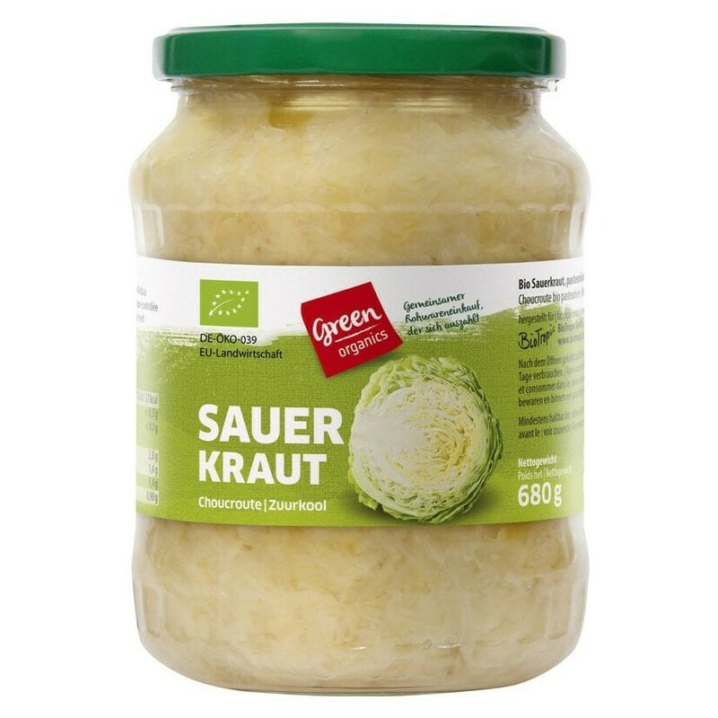 Varza murata bio 680g Green Organics
